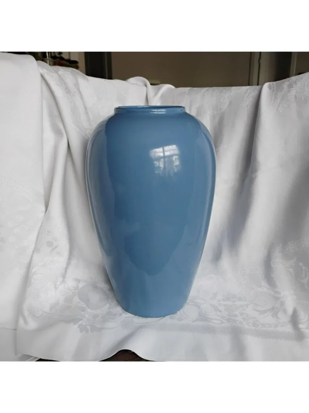 Vintage Royal Haeger Blue Vase 13